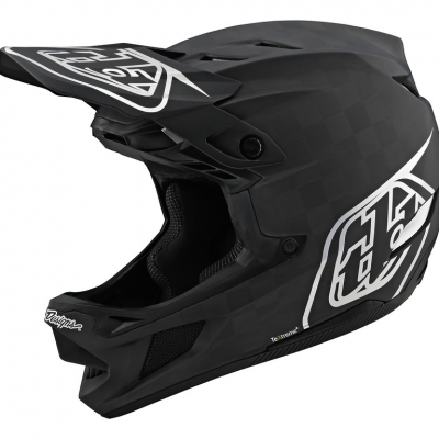 קסדת אופניים Troy Lee Designs stage d4 carbon stealth helmet BLACKSILVER