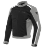מעיל קיץ לרוכב אופנוע Dainese Hydraflux 2 Air D-Dry שחור/אפור מלפנים